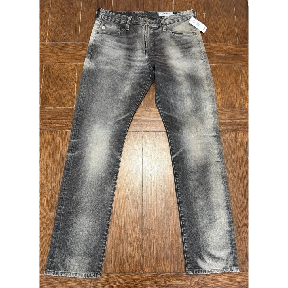AG Adriano Goldschmied Dark Wash Black Jeans Mens 32x33 NWT